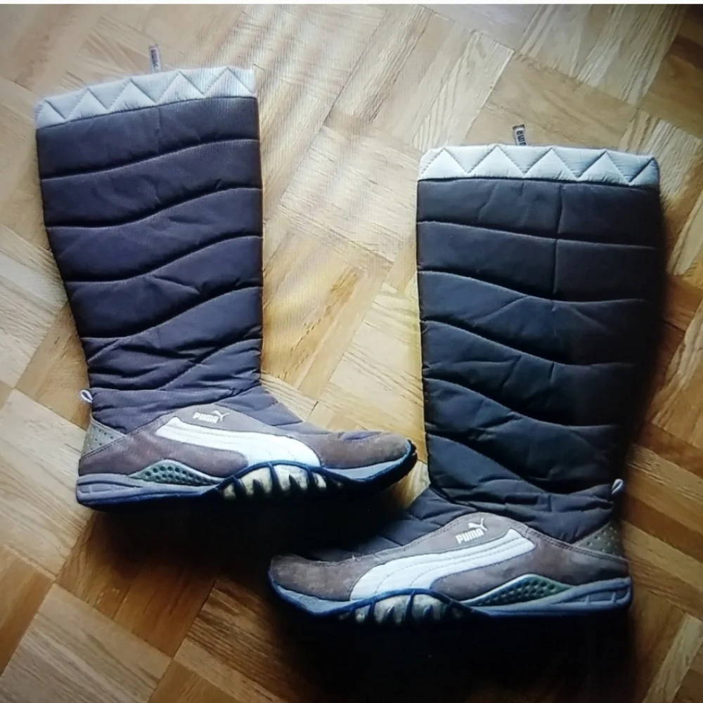 Y2k Vintage Puma moto flats gorpcore boxing boots 10